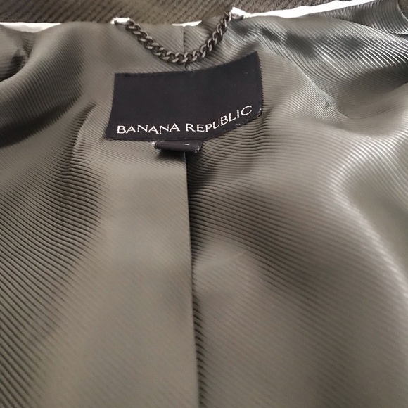 Banana Republic military style coat. XS - Picture 9 of 13